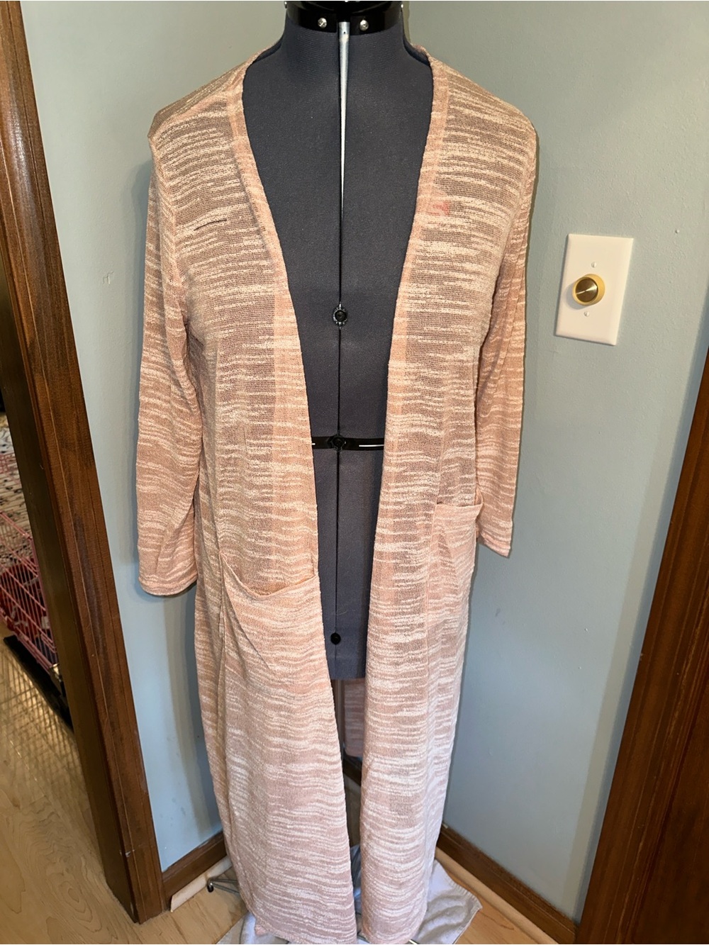 LuLaRoe Beige Sarah Duster